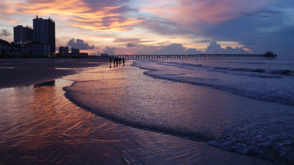 Myrtle Beach at night